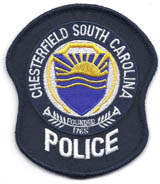 Chesterfield, South Carolina  Police  (New Style, Dark Blue)