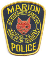 Marion, South Carolina  Police
