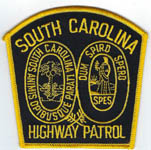 South Carolina Highway Patrol  (Old Style, Gold)