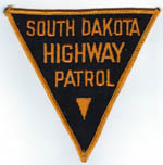 South Dakota Highway Patrol  (Old Style, USED, but near perfect)