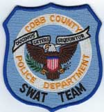 Cobb County, Georgia  PD.  SWAT Team