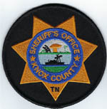 Knox County, Tennessee  S.O.  (Badge Patch, Round)
