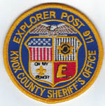 Knox County, Tennessee  S.O.  Explorer Post 911  (3 inch)