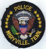 Maryville, Tennessee  Police  (USED, Old Style)