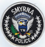 Smyrna, Tennessee  Police  (Black Seal)