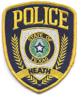 Heath, Texas  Police  (Old Style)