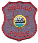 Hidalgo, Texas  Police  (Hat Patch)
