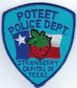 Poteet, Texas  PD.  (Old Style)