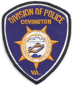 Covington, Virginia  Division of Police  (Old Style)