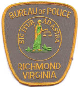 Richmond, Virginia  Burea of Police  (Old, Old Style, Tan)