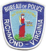 Richmond, Virginia  Bureau of Police  (Old Style, Color)