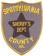 Spotsylvania County, Virginia  SD.  (Old Style, Brown Star)